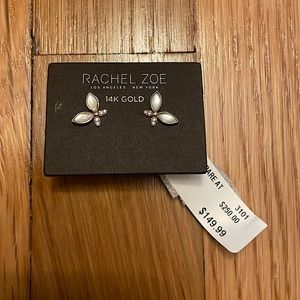 Rachel Zoe 14K Gold Earrings